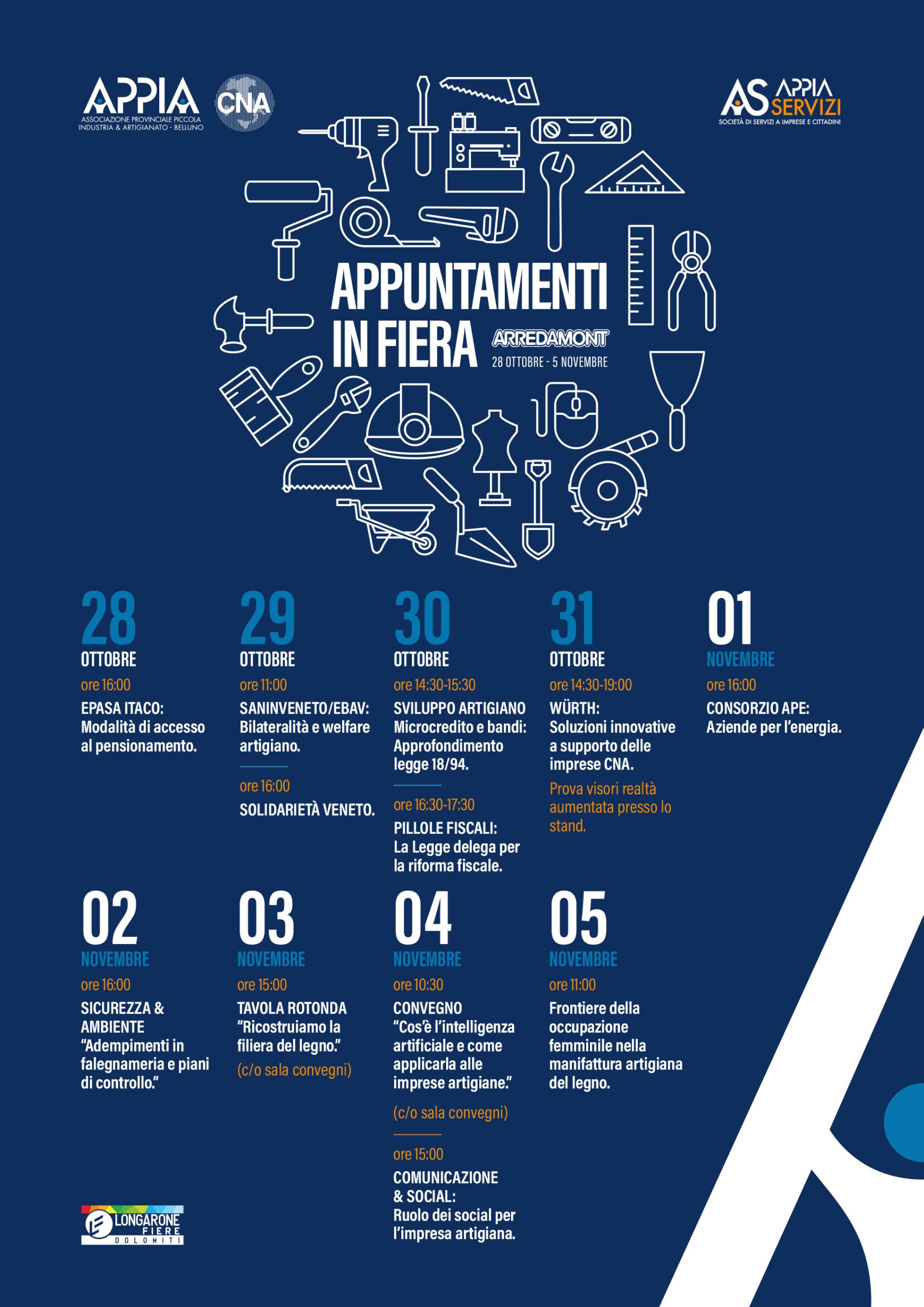 Programma Appia CNA ad Arredamont 2023
